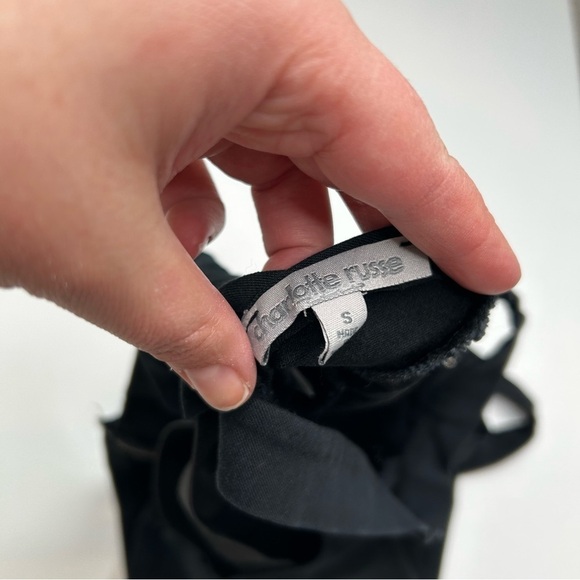 Black bralette with zipper size‎ small - Picture 2 of 5